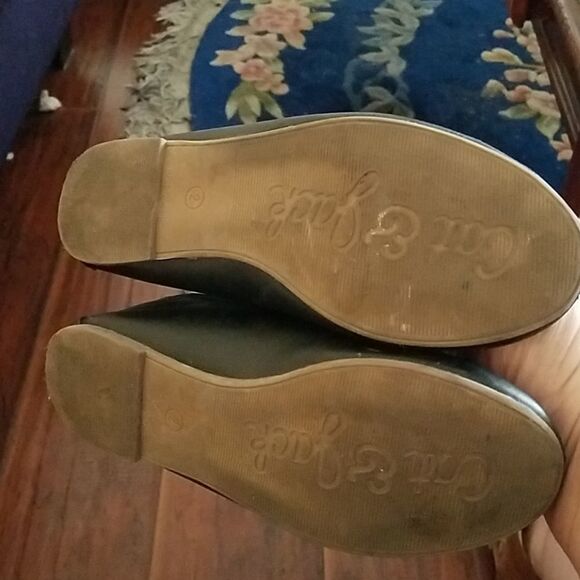 Cat & Jack Girls Black Dress Flats Size 2 Ballet Style Slip On - Picture 3 of 3